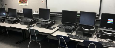 Outdated computers at MHS - Connor Anderson-Howard